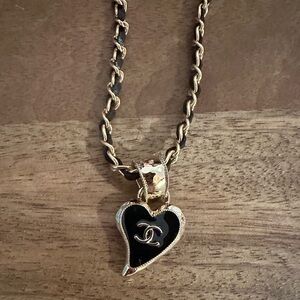Chanel heart necklace